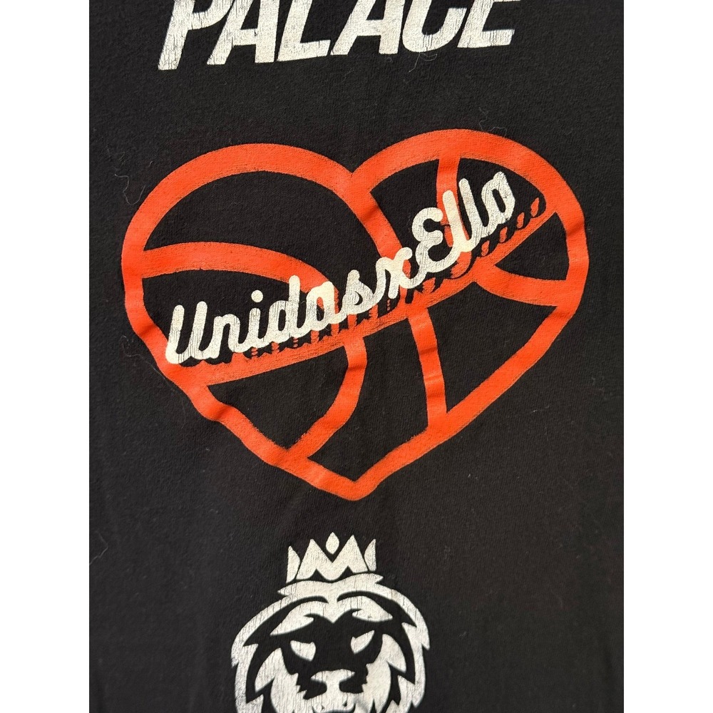 Shoe Palace x UnidasxElla Reworked Graphic Tee Distressed Streetwear Womens M - Picture 5 of 7